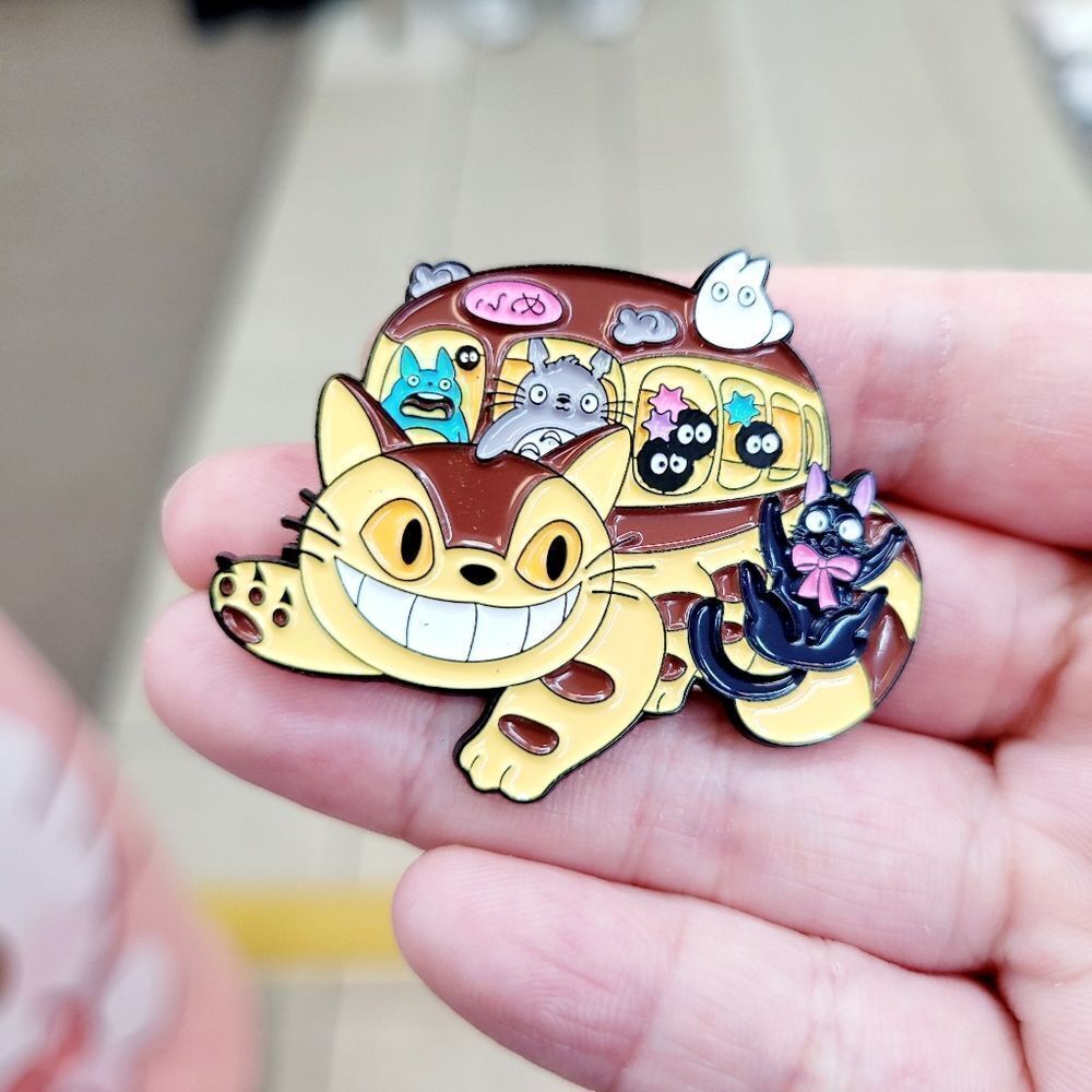 2/$20 Brand New My Neighbor Totoro Pin Brooch #1